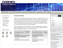 Tablet Screenshot of cgnx.client.shareholder.com