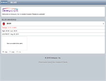 Tablet Screenshot of blud.client.shareholder.com
