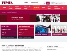 Tablet Screenshot of femsa.client.shareholder.com